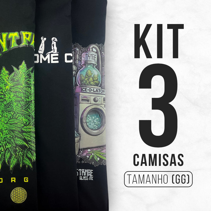 Kit 3 Camisas Strabe - GG