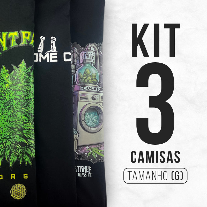 Kit 3 Camisas Strabe - G